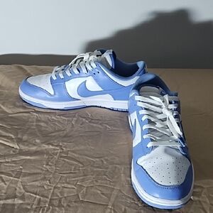 Nike Sky Blue and White Athletic Shoes